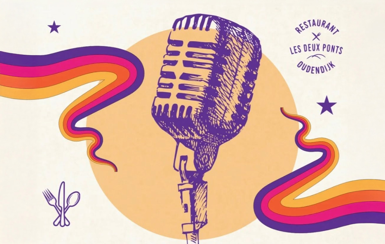 Live muziek tijdens het diner bij restaurant Les Deux Ponts